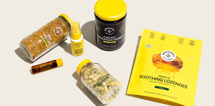 How Bee Pollen, Honey, and Propolis Can Boost Immunity and Relieve Seasonal Allergies This Spring